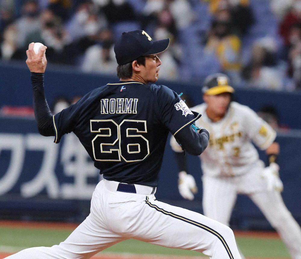 【画像・写真】オリ・能見が阪神戦に初登板　古巣、そして母校・鳥取城北の後輩に無失点で示した健在
