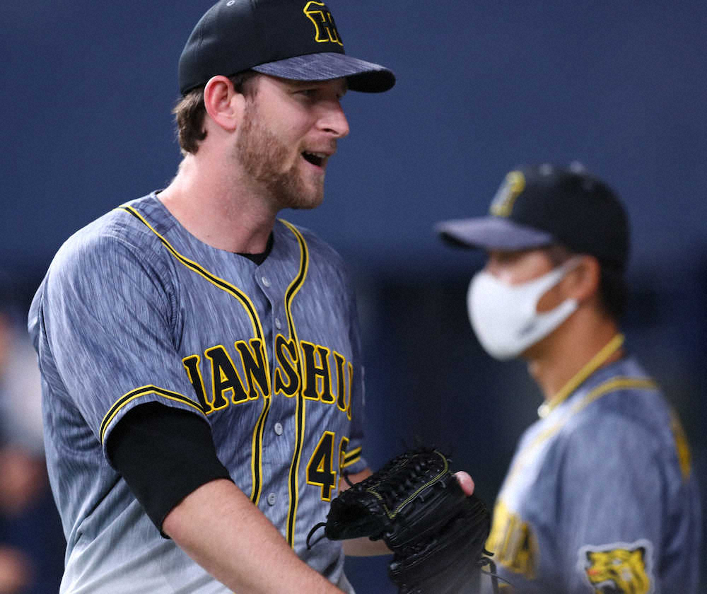 【画像・写真】阪神・ガンケルは「性格良し」「勉強熱心」　矢野監督も絶賛の優良助っ人　2年連続で開幕ローテ入り