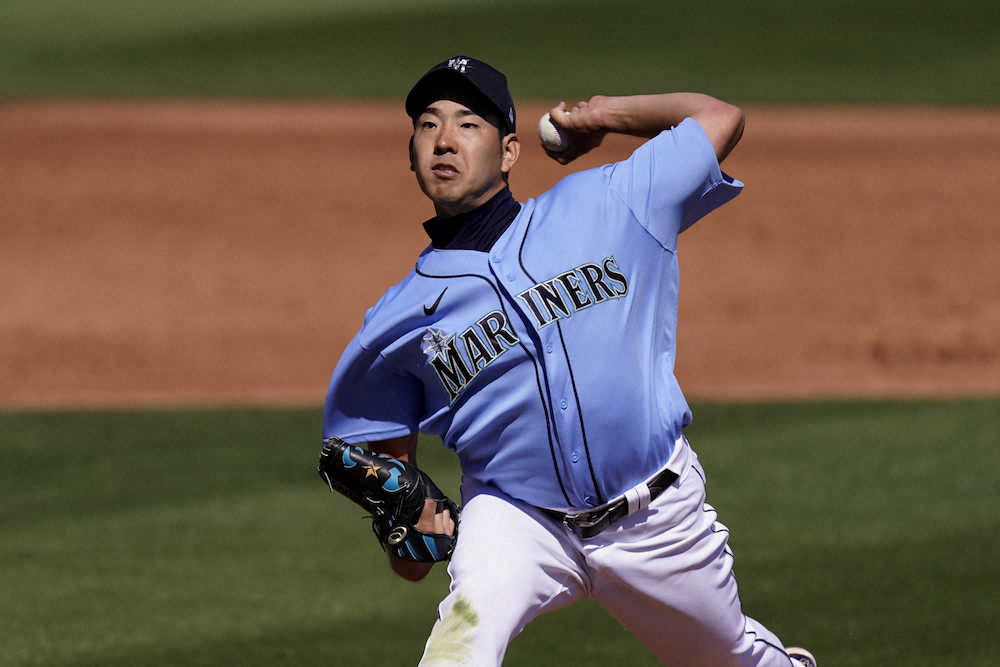 【画像・写真】マリナーズ・雄星　練習試合先発「一番良かった」4回2/3を1失点7K
