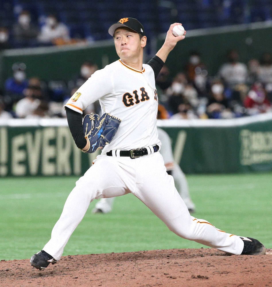 【画像・写真】巨人・中川　新守護神就任で決意「相手の戦意を喪失させる」存在に