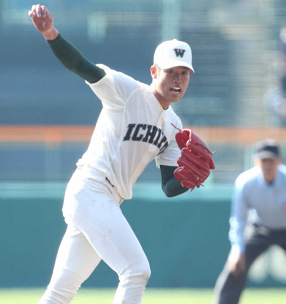 【画像・写真】市和歌山　9回1死からサヨナラ勝ち　注目右腕・小園は県岐阜商打線を130球4安打8奪三振完封