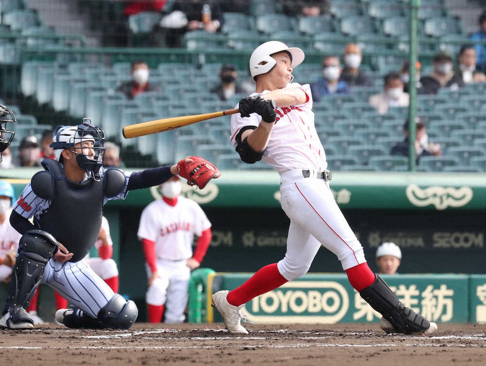 【画像・写真】聖カタリナ　創部5年目初出場も初勝利ならず、エース桜井「夏に向けて練習する」