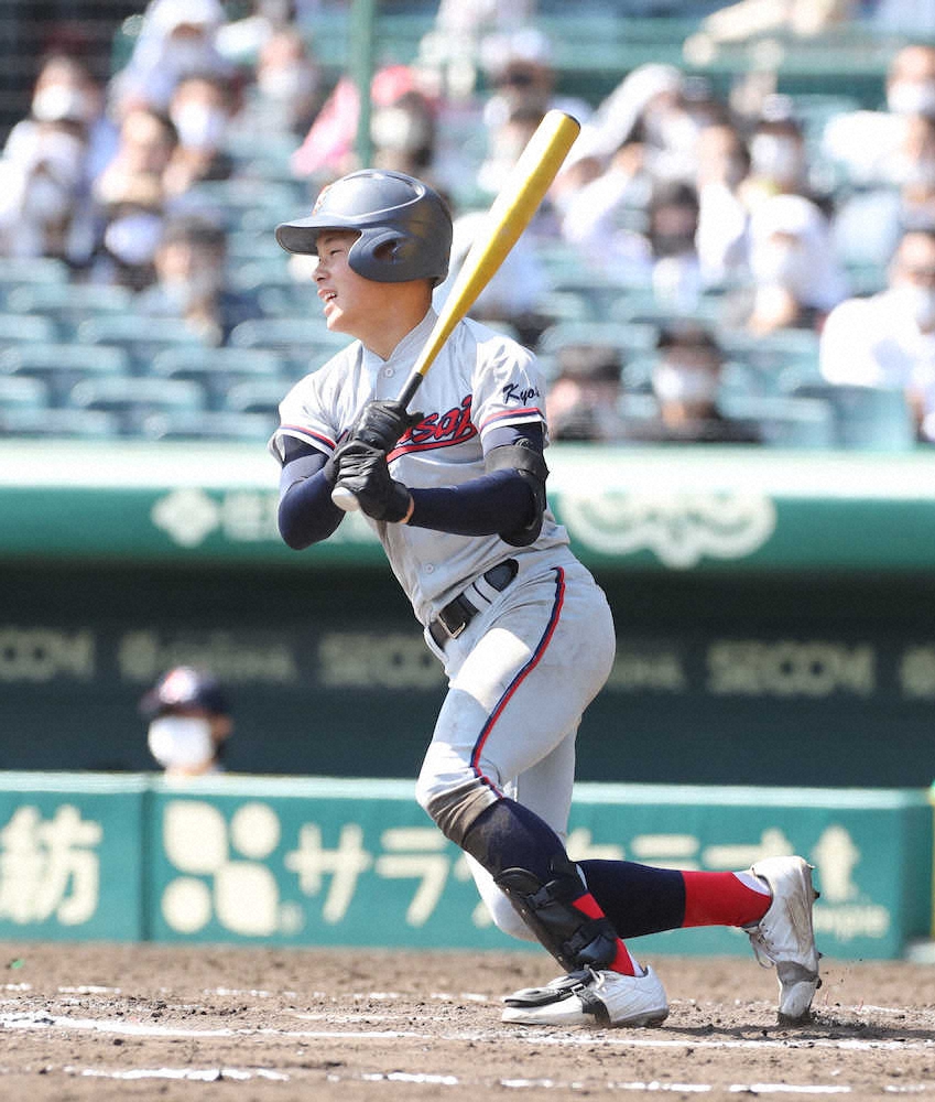 【画像・写真】京都国際　延長戦制し甲子園初出場初勝利！10回中川が勝ち越し打