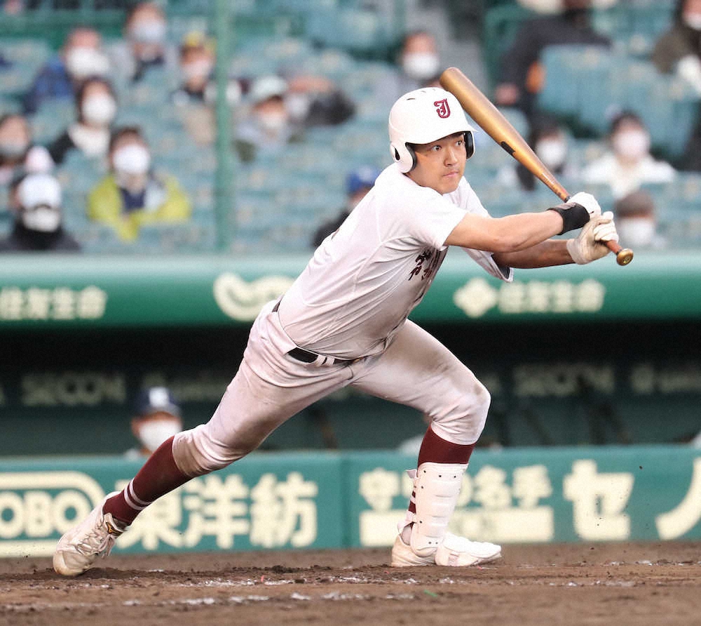 【画像・写真】常総学院　大会史上初のタイブレーク制して初戦突破　延長13回に一気4点