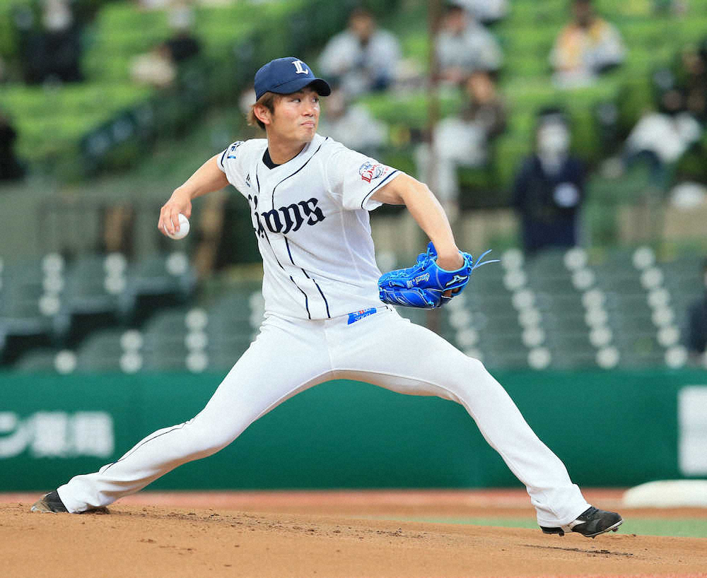 【画像・写真】西武・今井　最速154キロも制球反省　開幕へ「変化球の微調整を」
