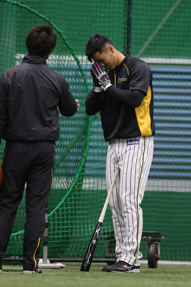 【画像・写真】阪神・佐藤輝「しっかりホームラン打てるように」、内角攻めの“因縁”開幕ヤクルト戦へ誓い