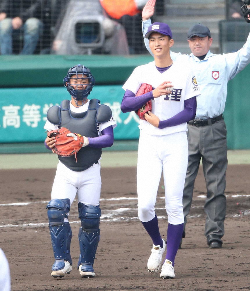 【画像・写真】天理・政所　好リードで達の2安打完封劇を演出　打っては２回に中前適時打