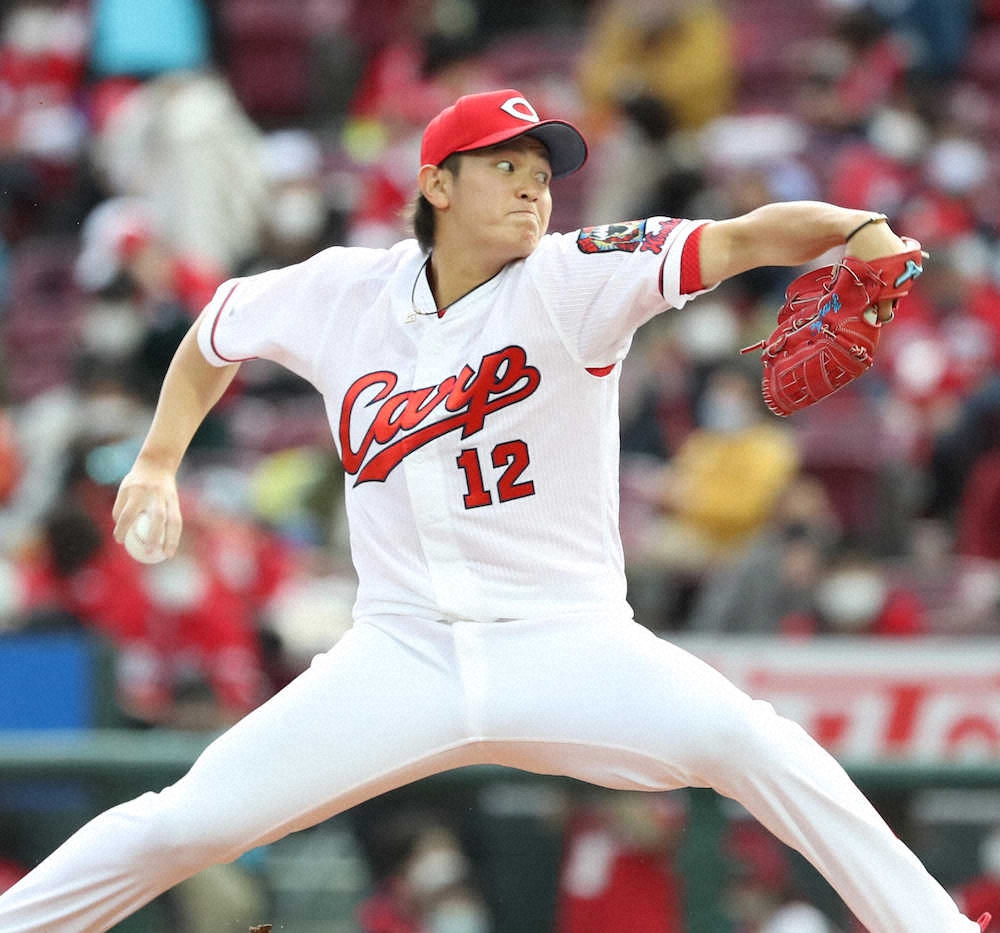 【画像・写真】広島・大道　開幕戦にも自信「初戦で仕事がきても大丈夫」、首脳陣は勝ちパターンでの起用想定