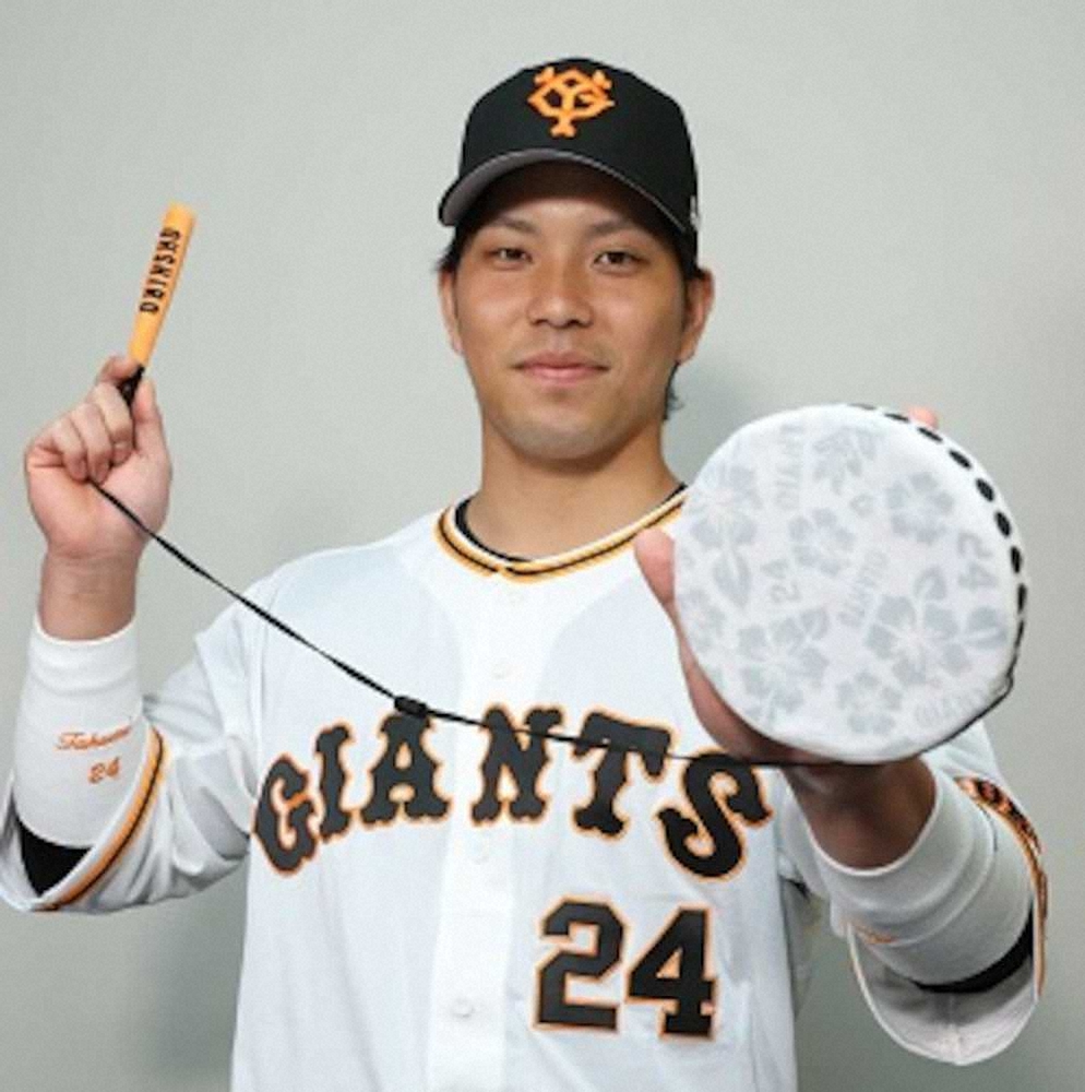 【画像・写真】巨人・大城を「エイサー太鼓」で応援しよう！東京ドームで打ち鳴らす新グッズ発売