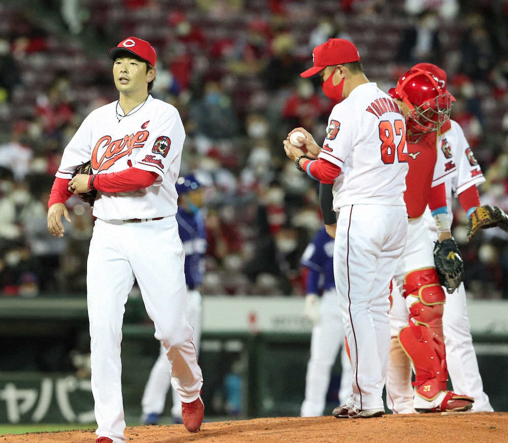 【画像・写真】広島　まさかの大逆転負け　8回に大瀬良が暗転　開幕戦勝利は3年連続でストップ