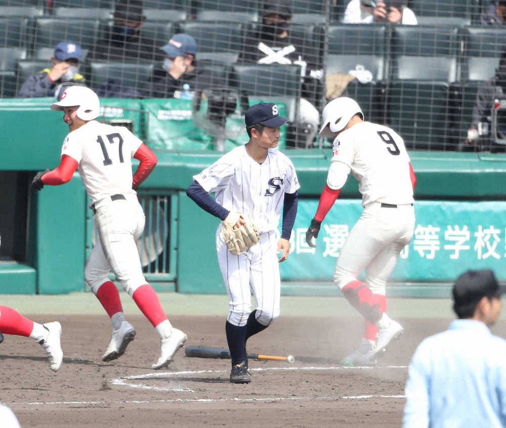 【画像・写真】広島新庄　初の8強ならず　宇多村監督「相手の打線が上回っていた」