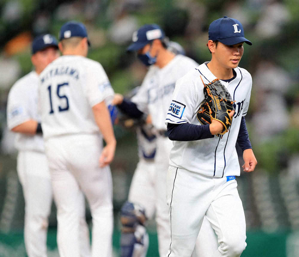 【画像・写真】西武・浜屋は5回途中3失点で今季初勝利を逃す　「力んで投げてしまったところがある」　