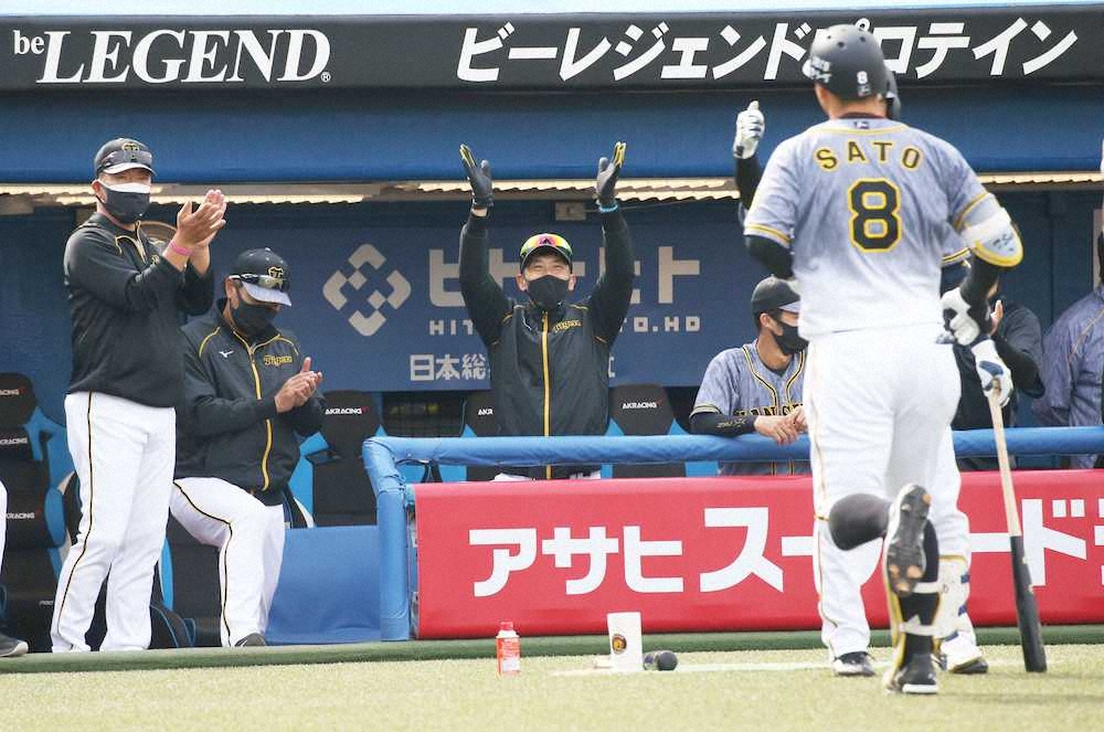 【画像・写真】今年の阪神は強いぞ！　ドラ1佐藤輝プロ初本塁打などで開幕2連勝