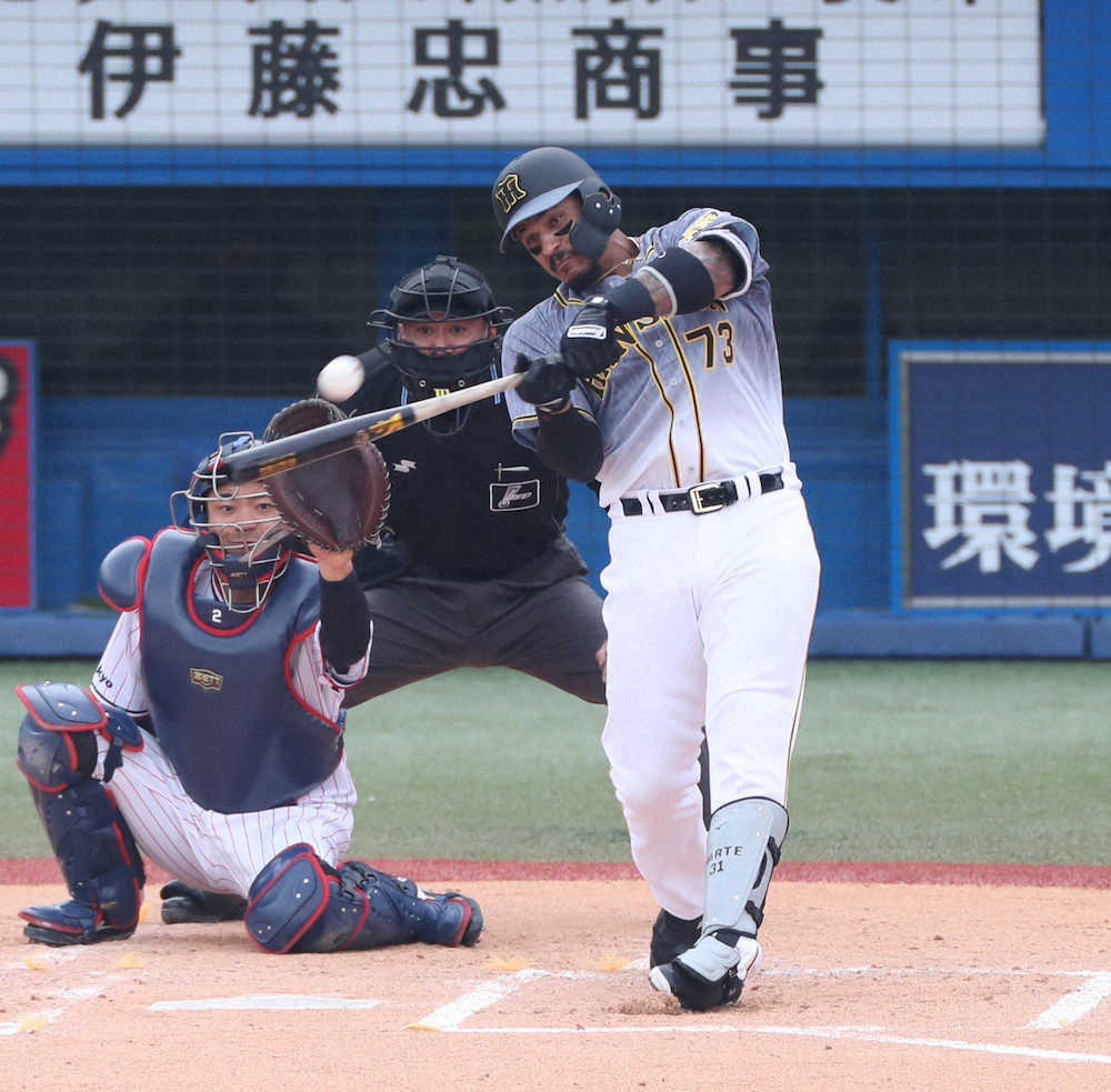【画像・写真】待ってました！阪神　開幕3連勝で729日ぶり単独首位　サンズだ！マルテだ！初のアベック弾&6打点