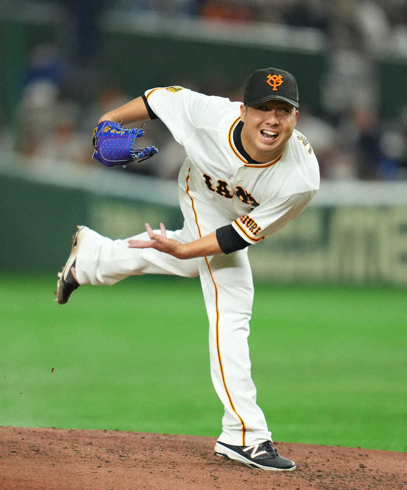 【画像・写真】巨人・今村　7回1失点6Kと好投　指揮官「1点で抑えているし、見事な投球」