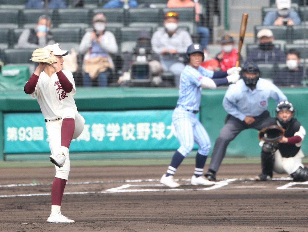 【画像・写真】福岡大大濠　序盤の失点響く　八木監督「流れを作る前に持っていかれてしまった」