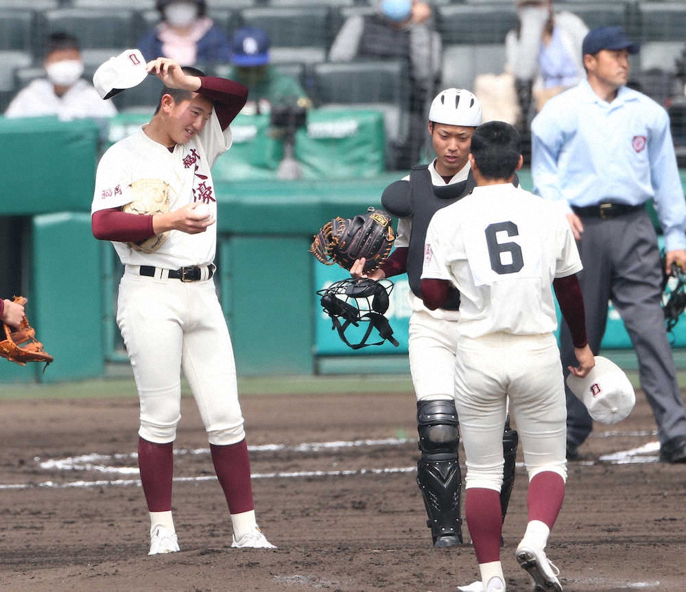 【画像・写真】福岡大大濠　初4強ならず　八木監督「まだまだ力不足　打撃を強化しないと」
