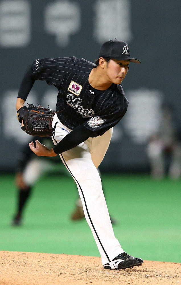 【画像・写真】【隠しマイク】プロ初登板ロッテ・本前　観戦友人には「教えないで」