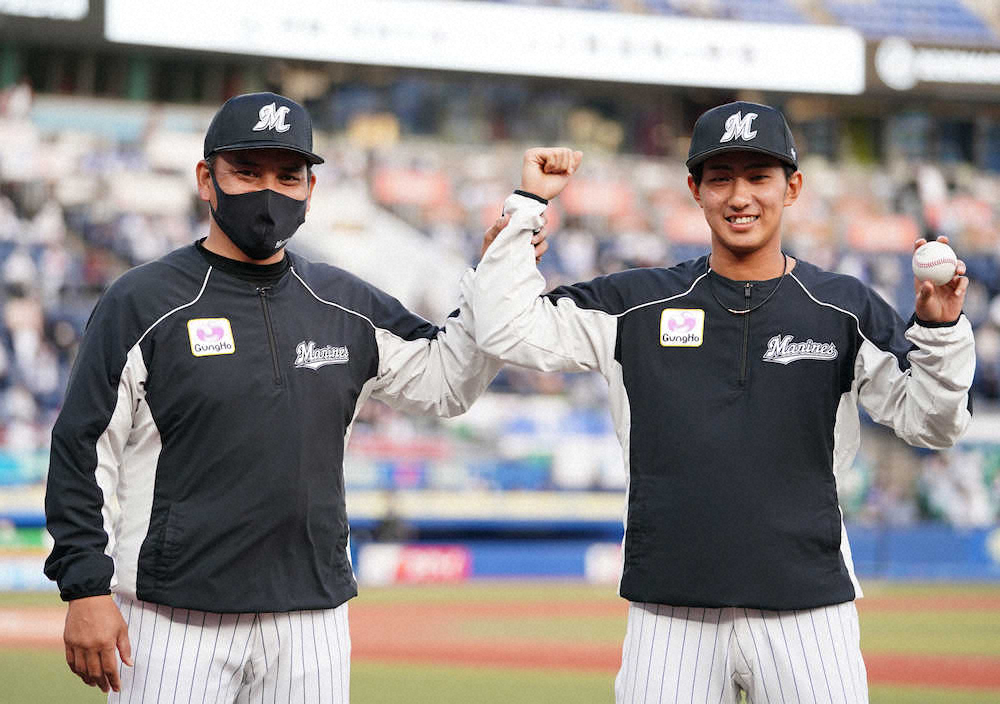 【画像・写真】ロッテが今季初勝利　開幕5連敗以上をプロ初登板投手が初勝利で止めたのは史上初