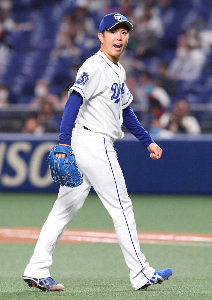 【画像・写真】中日の先発投手陣に白星がつかない…5回まで好投の松葉も6回途中3失点で降板