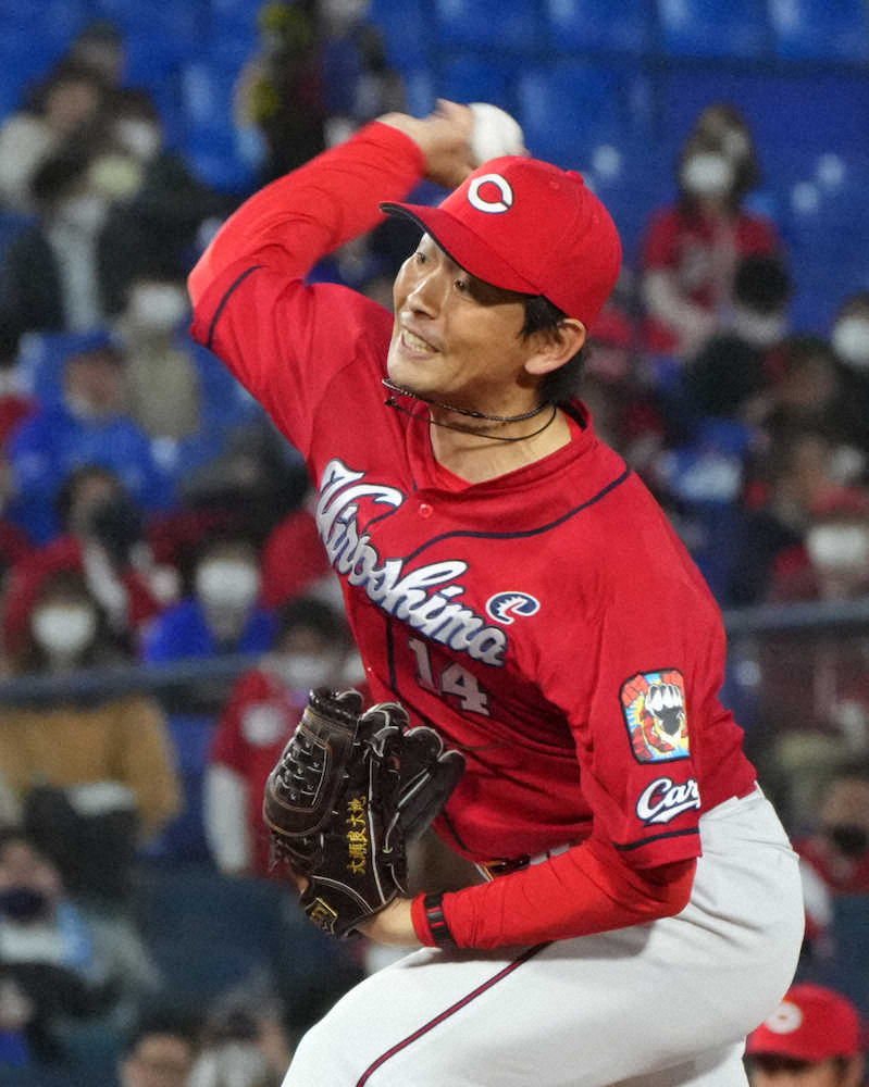 【画像・写真】広島が大瀬良で「再奪首」　7回無失点のエースが今季初勝利　右肘手術からの完全復活だ