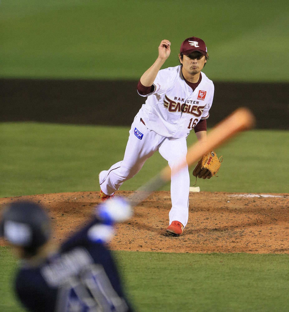 【画像・写真】楽天・涌井　開幕連勝　“天敵”オリックスから7回9奪三振