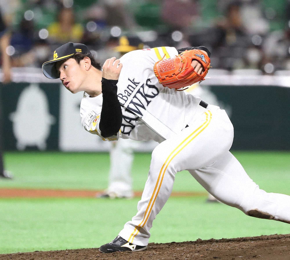 【画像・写真】ソフト・高橋礼が8四死球の乱調　今季2試合登板で17四死球に「同じ失敗をしてしまった」