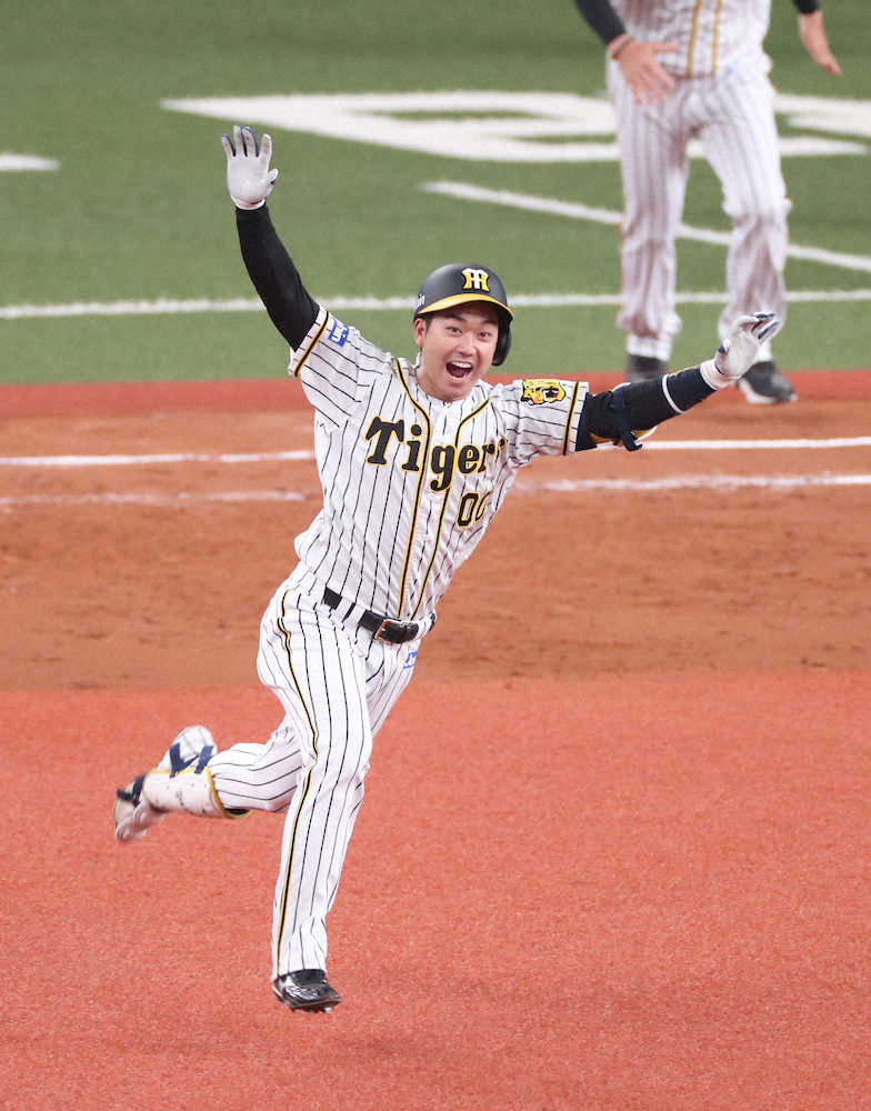 【画像・写真】阪神　今季新加入の山本の一打で劇的なサヨナラ勝ち！