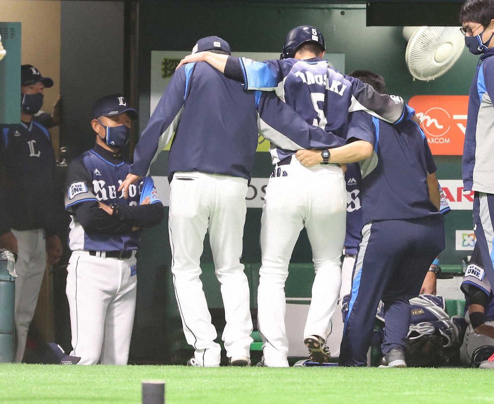 【画像・写真】西武外崎は左腓骨骨折　今夏の東京五輪出場に暗雲