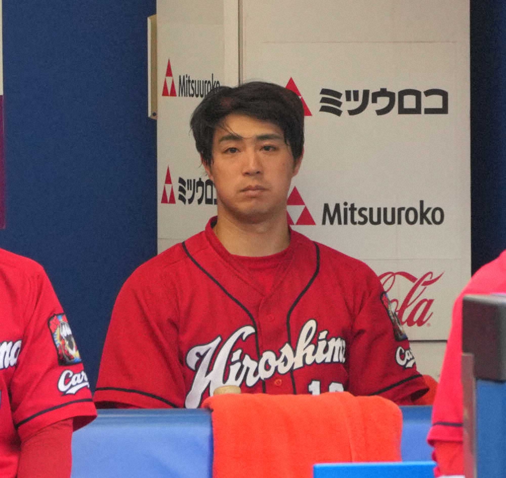 【画像・写真】＜D・広＞4回2失点降板の野村（撮影・島崎忠彦）