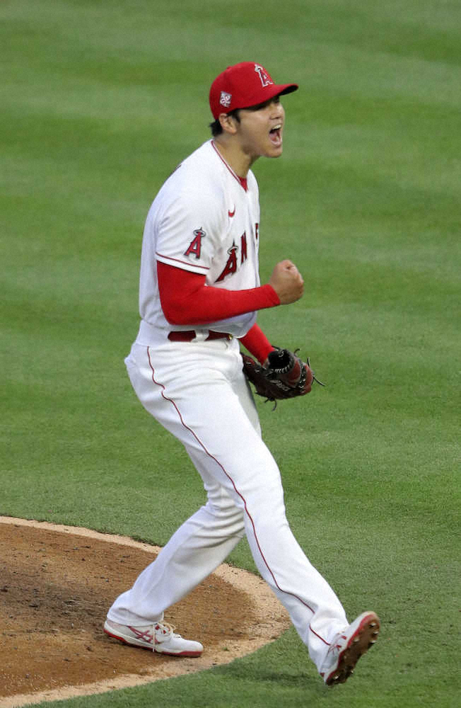 【画像・写真】大谷、先制弾＆5回途中3失点、走者と接触、転倒…1050日ぶり勝利投手目前でアクシデント降板