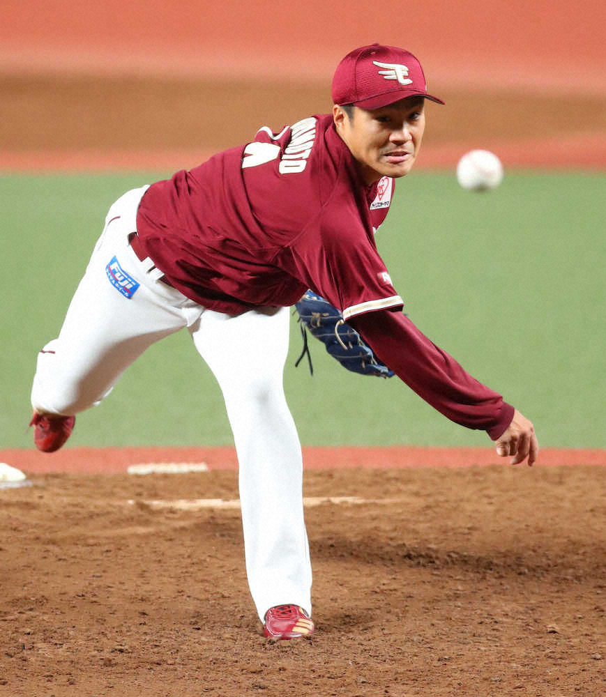 【画像・写真】楽天・則本昂、開幕2連勝!涌井＆岸に「続きたかった」7回粘投で有言実行