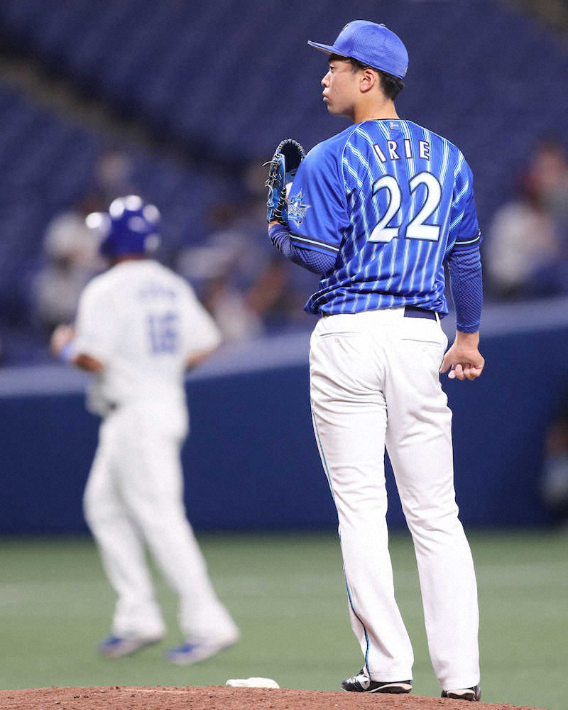 【画像・写真】DeNAのドラ1入江が自滅2敗目…ボークから2失点「申し訳ない」