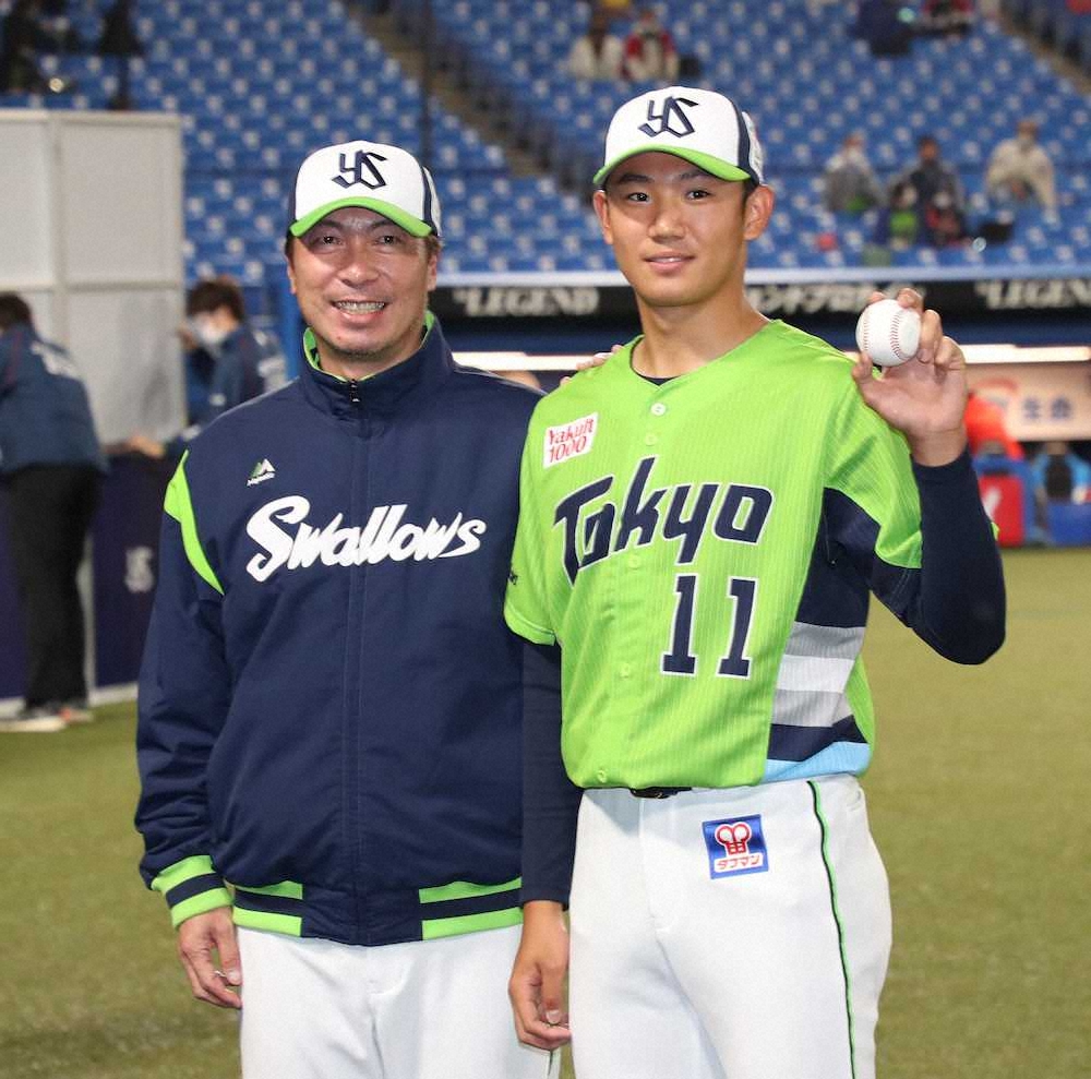 【画像・写真】ヤクルト・奥川がプロ初勝利！初回4失点から豪雨54分中断も耐えた5回5失点