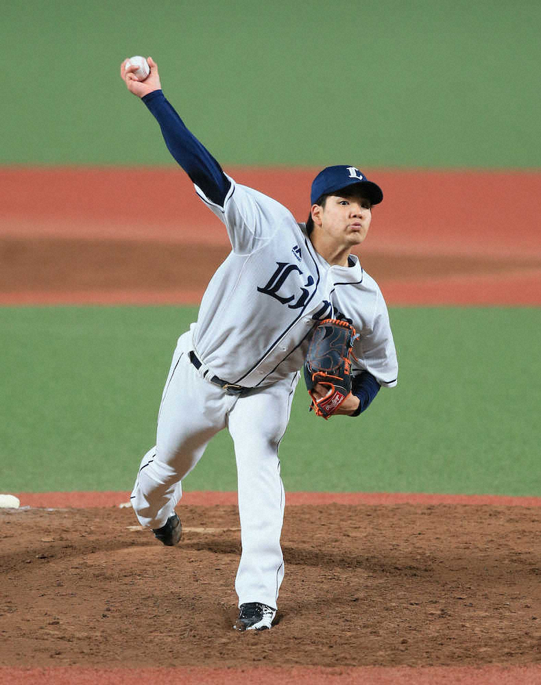 【画像・写真】西武　プロ初登板初先発の2年目・上間が初黒星も西口コーチ「合格点」
