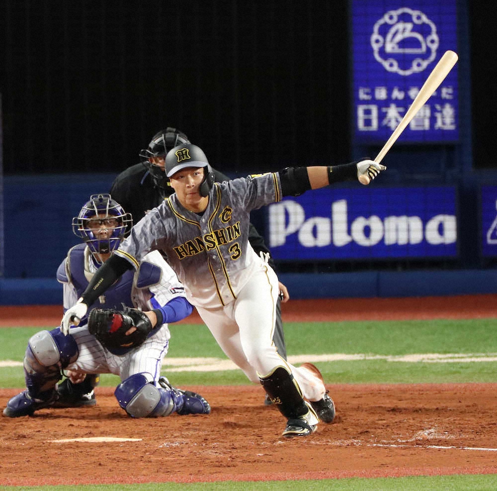 【画像・写真】2人のエンジン全開が頼もしい　出遅れた阪神・近本が2安打1盗塁、大山が今季初猛打賞