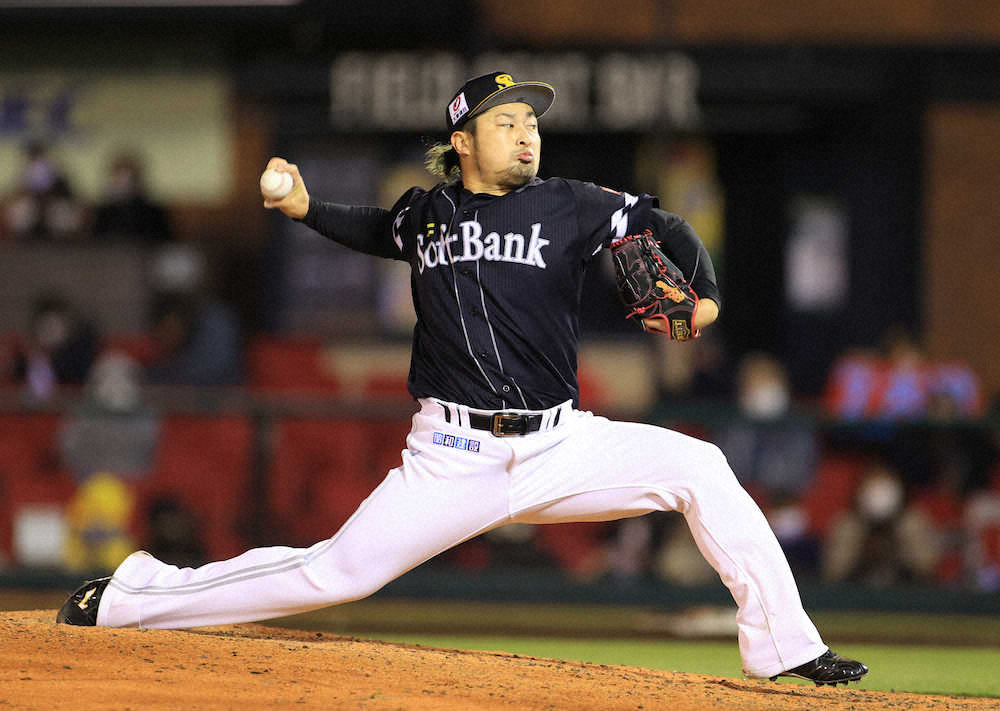 【画像・写真】ソフトバンク・森　3連投も貫禄の1回無失点締め