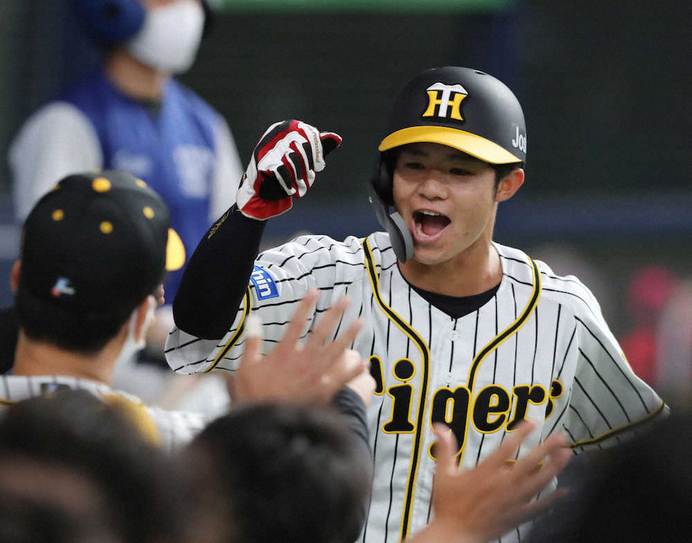 【画像・写真】阪神ドラ6中野が「8番・遊撃」でプロ初先発　ドラ1佐藤輝との“サトナカ”コンビの活躍に期待