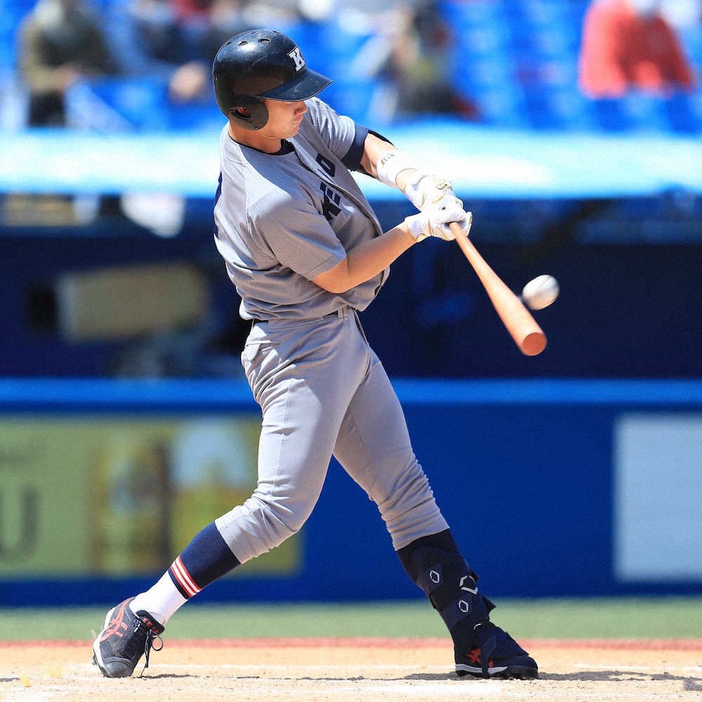 【画像・写真】今秋ドラ候補の慶大・正木、山下撃ち今季1号