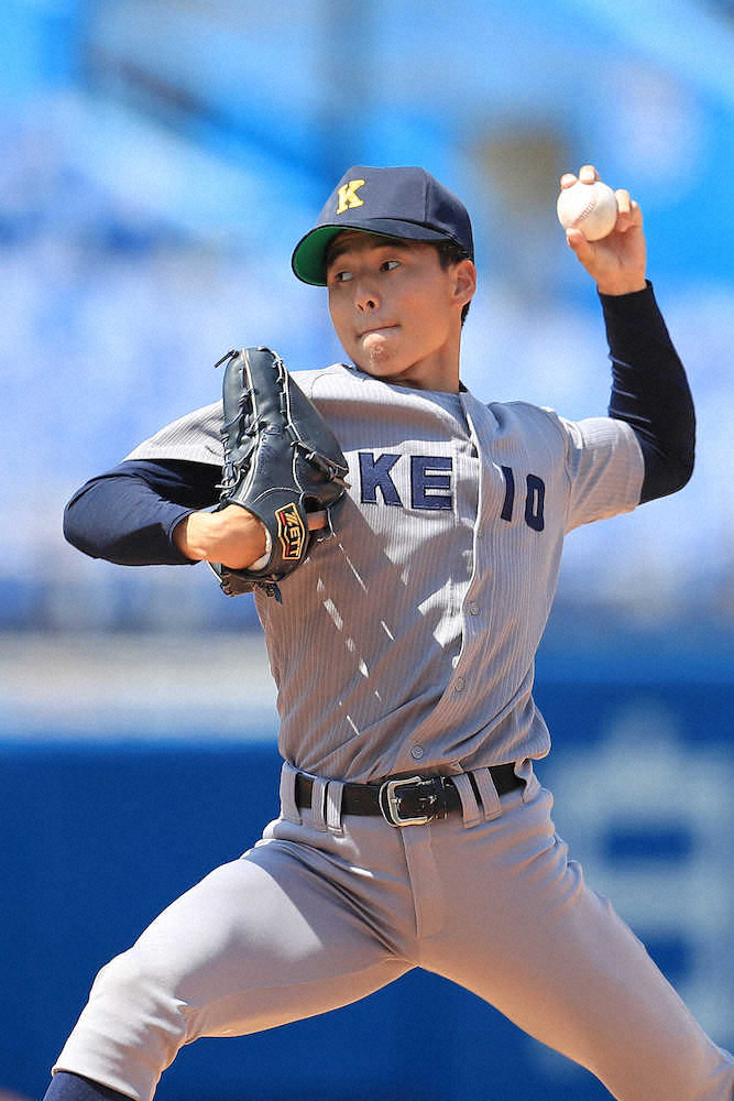 【画像・写真】慶大・増居、11K先発初勝利