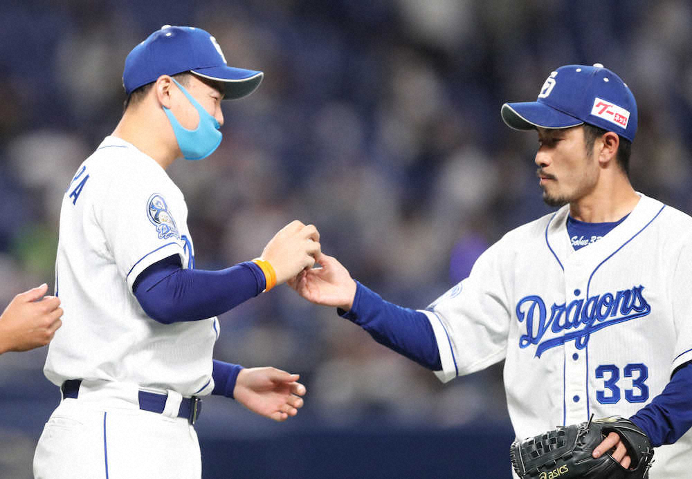 【画像・写真】中日・小笠原に「覚醒」の予感　7回1失点で今季初星　与田監督「頼もしくなってきた」