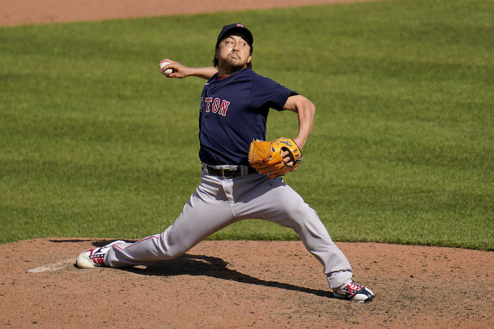 【画像・写真】レッドソックス沢村、弾丸ライナーにヒヤリも無失点継続