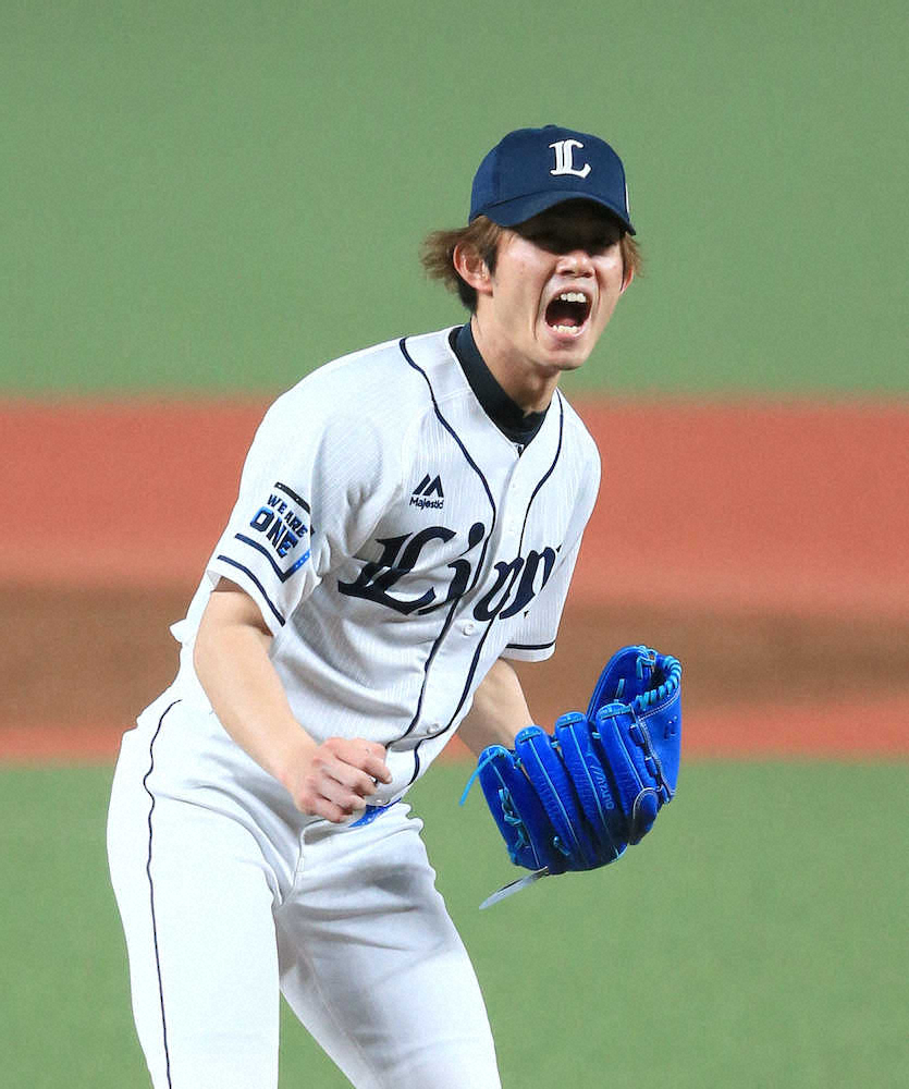 【画像・写真】西武　先発・今井は3試合目でうれしい今季初勝利　6回5四死球も1失点で粘る