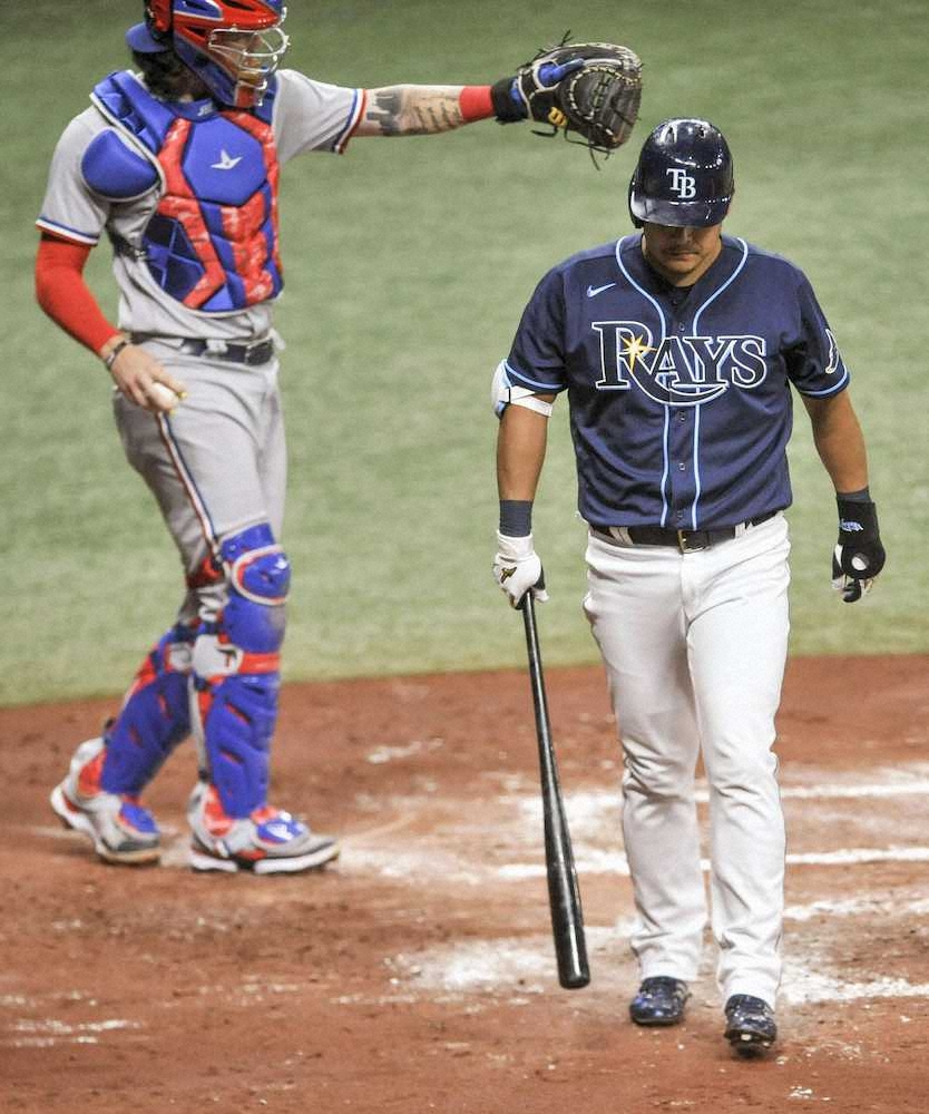 【画像・写真】レンジャーズ有原　6回途中無失点　好制球で昨季ア・リーグ王者を翻ろう　ピンチで筒香K斬り