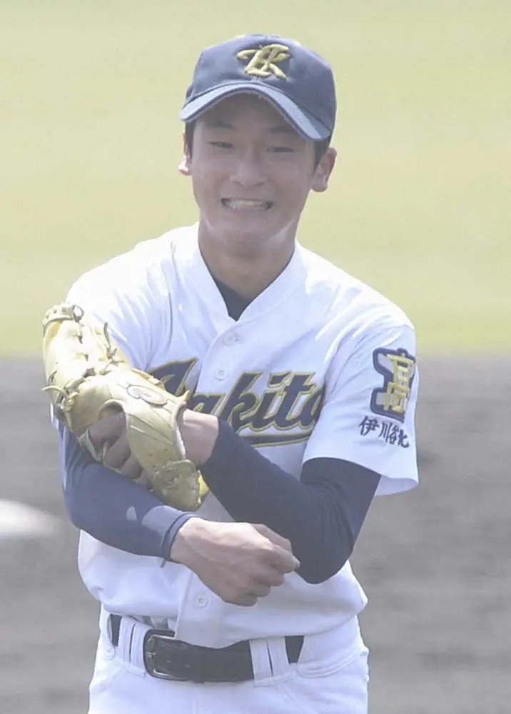 【画像・写真】伊川谷北・山岡がノーヒットノーラン達成「めちゃくちゃうれしかった」