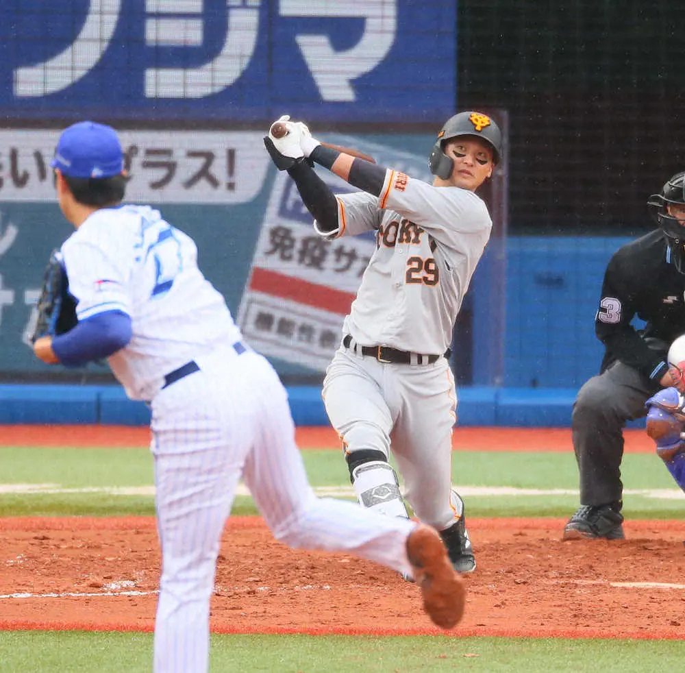【画像・写真】巨人　恐怖の下位打線で今季初6連勝　7番香月弾に8番吉川も続いた