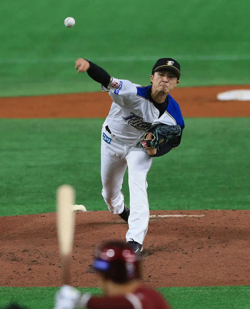 【画像・写真】日本ハム・上沢　マー君に投げ勝った!　開幕投手やっと初勝利「少しホッとしている」