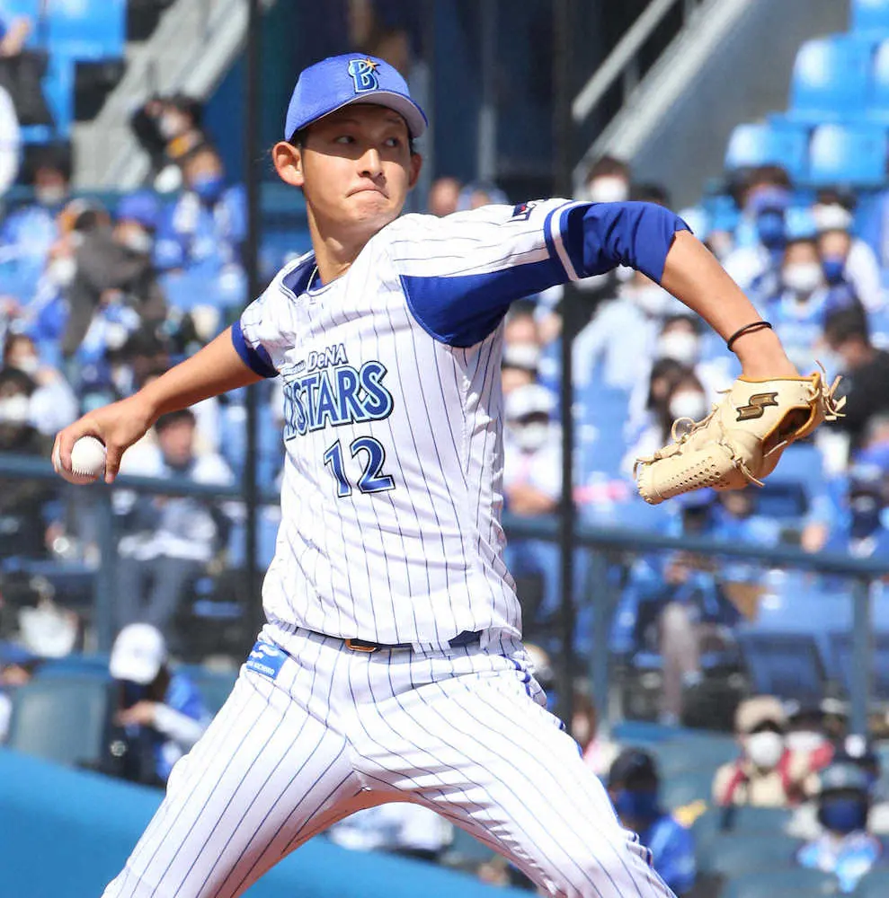 【画像・写真】DeNA阪口　今季2勝目ならず…巨人戦でのプロ初登板は5回3安打1失点