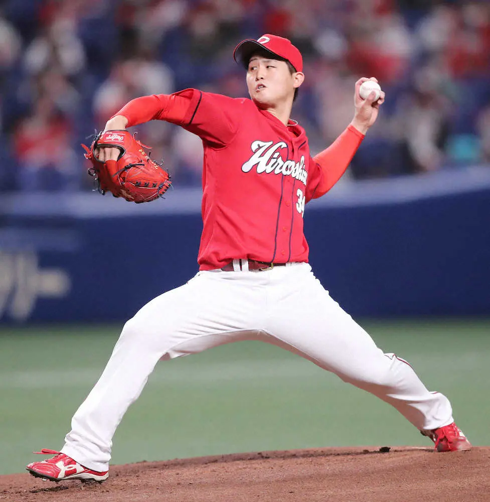 【画像・写真】広島　失策から悪夢　高橋昂5回無失点での継投決断も…　中田2失点で復帰戦白星は幻に