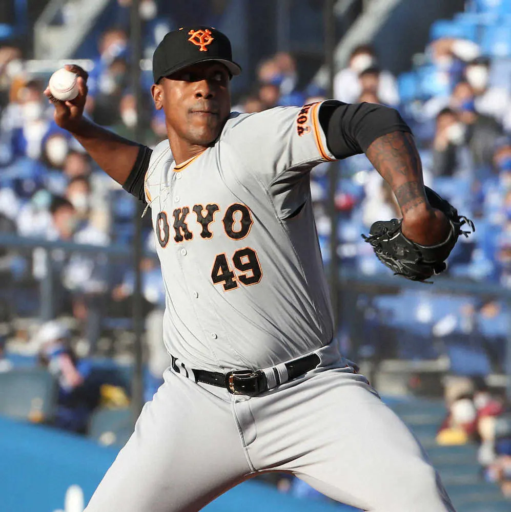 【画像・写真】160キロ連発!巨人「ビエイラ」がトレンド入り　最速162キロにネット興奮「凄かった」